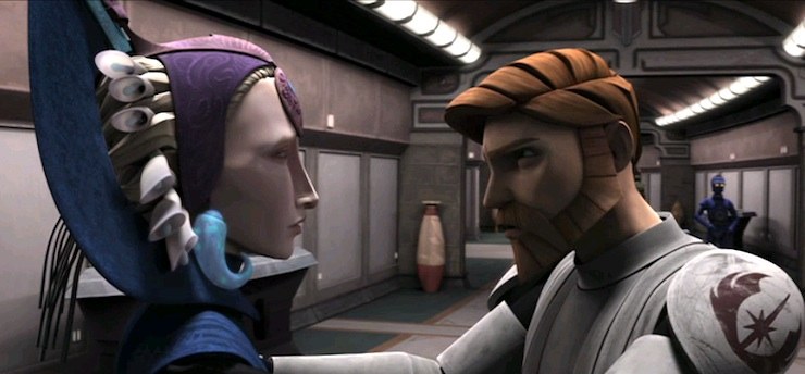Obi-Wan Kenobi, Duchess Satine, Clone Wars